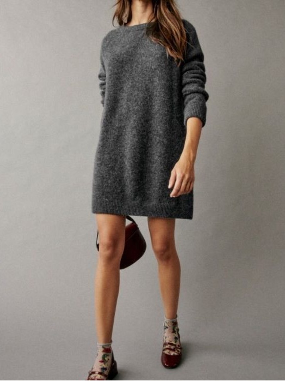 Sézane Freja Sweater Dress NEW